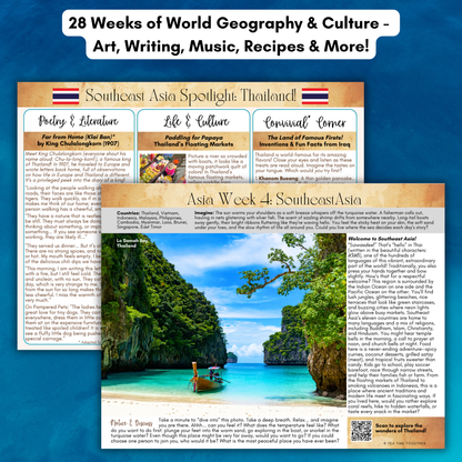Around the World: Geography, Culture & Wonder