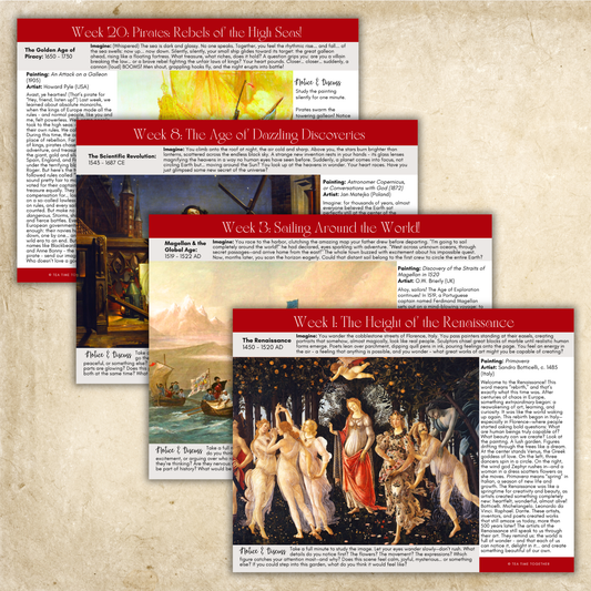 Early Modern History Tea Time™: From Renaissance to Revolution!