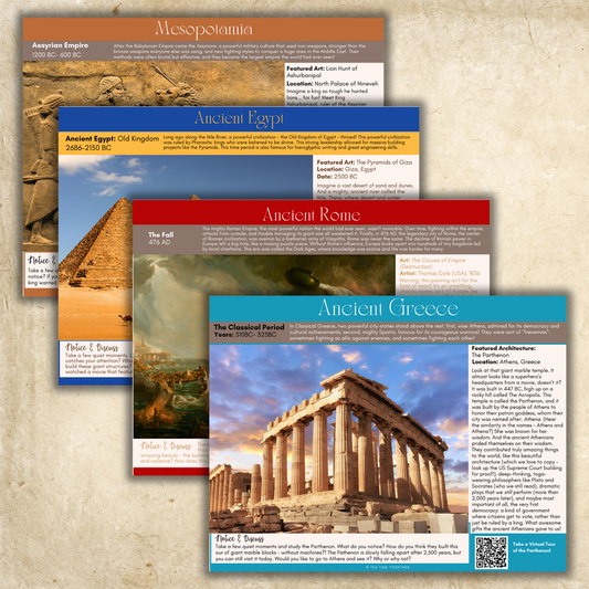 Co-Op/Group Bundle (6 or more families): Ancient History Tea Time Full Set (9 Units)