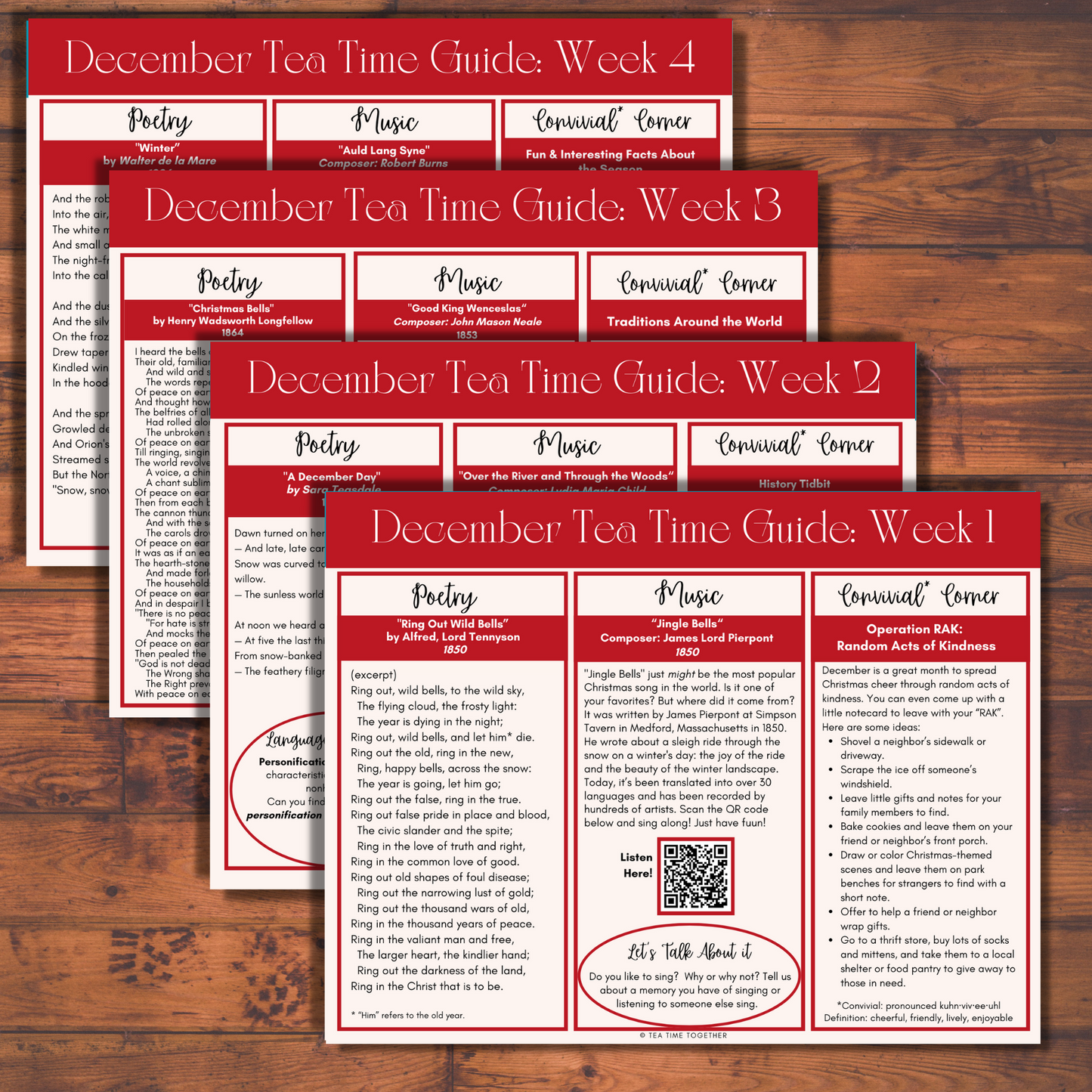 December Tea Time