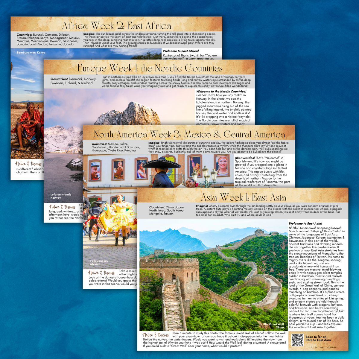 Around the World: Geography, Culture & Wonder