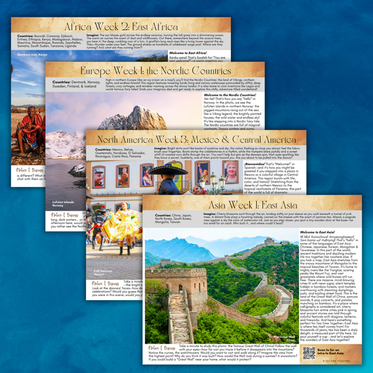 Around the World: Geography, Culture & Wonder