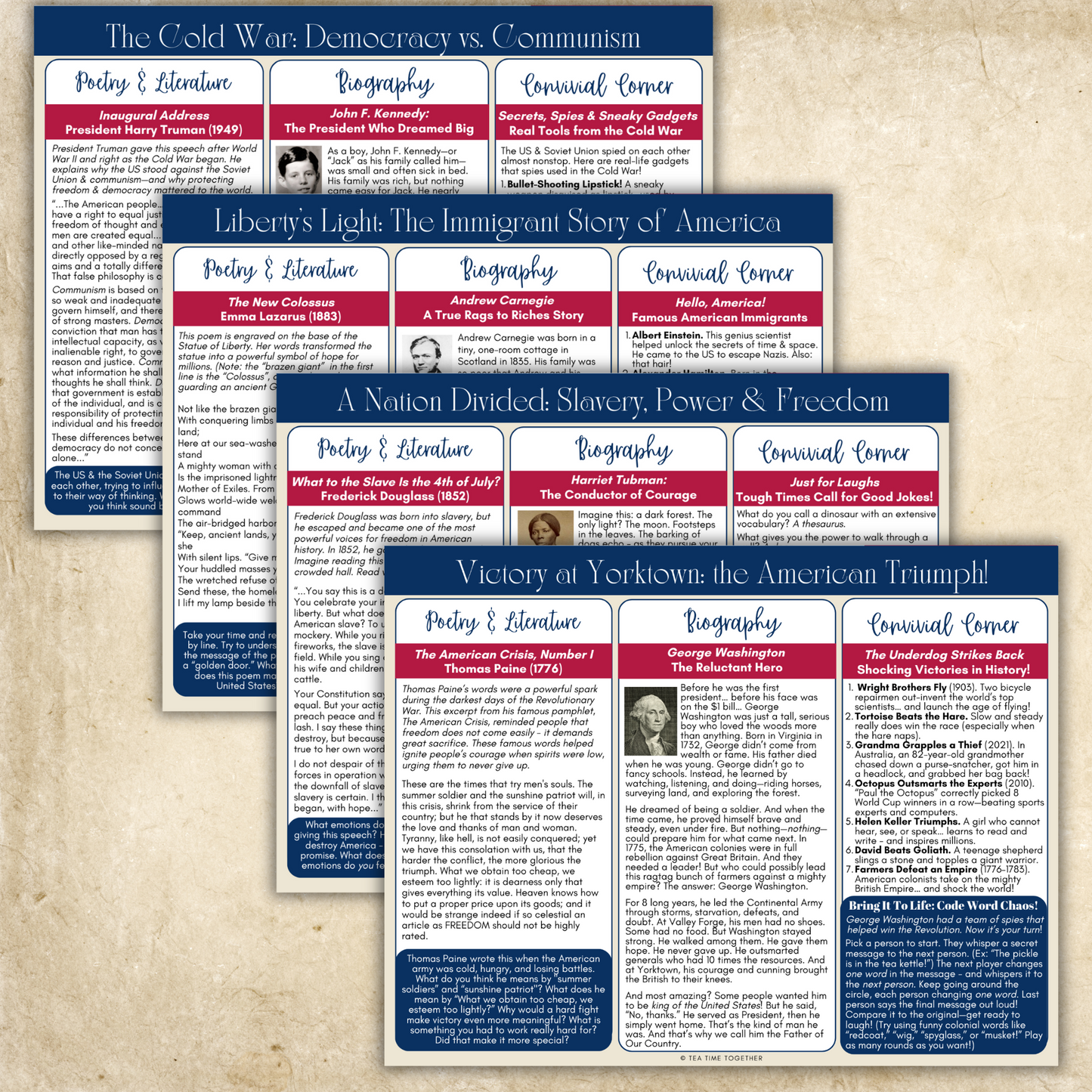 The Story of America: US History through Art, Music & Poetry