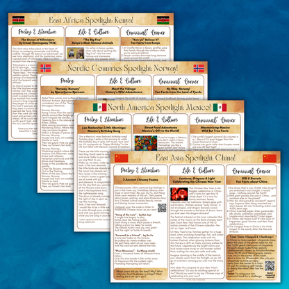Around the World: Geography, Culture & Wonder