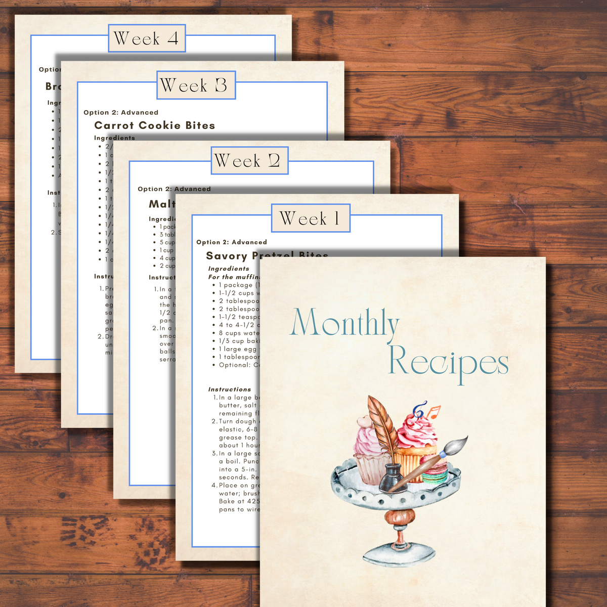 The Complete Year: Tea Time Seasonal Guides (13 Units, includes Advent)