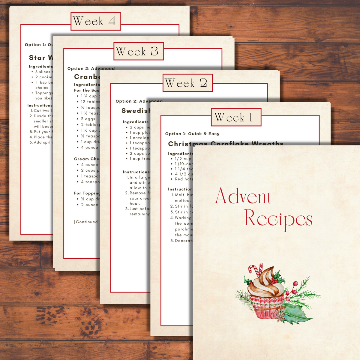 BUNDLE! December & Advent Tea Time
