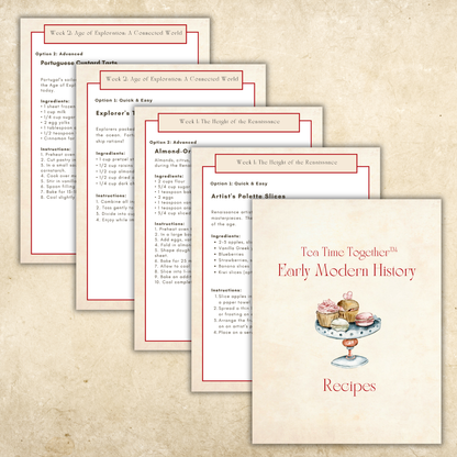 Early Modern History Tea Time™: From Renaissance to Revolution!