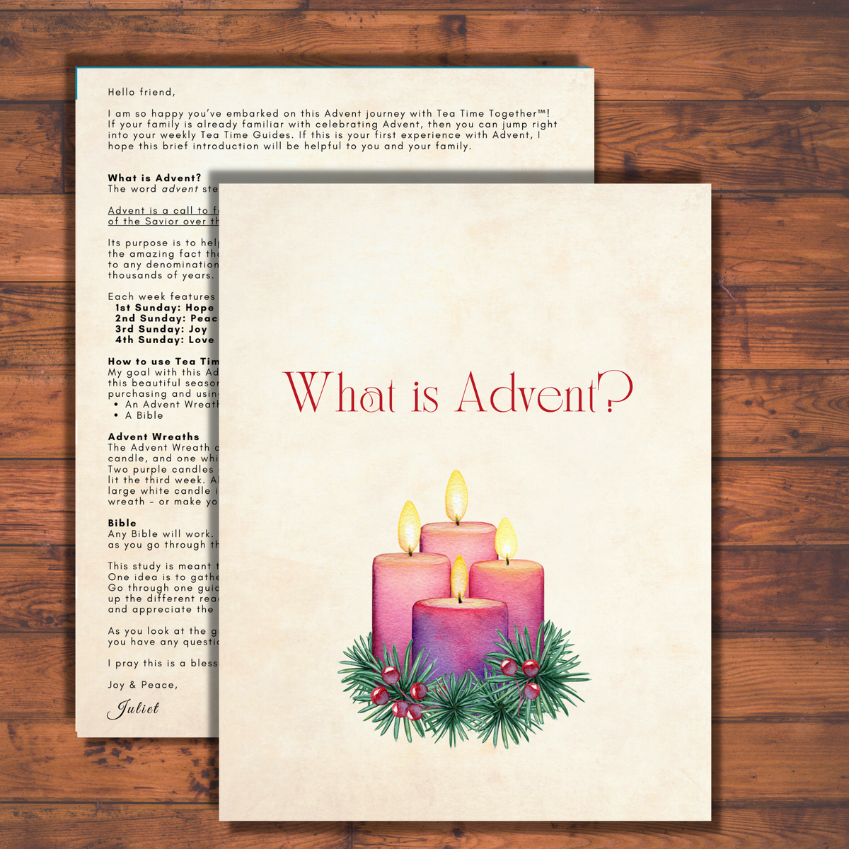 Special: Advent Tea Time