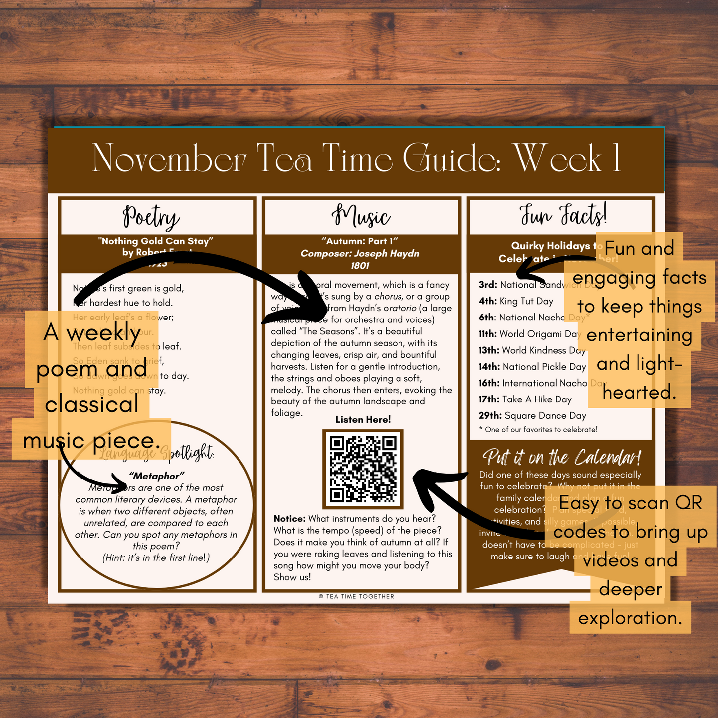 November Tea Time