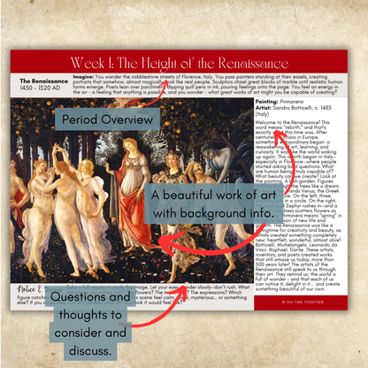 Early Modern History Tea Time™: From Renaissance to Revolution!